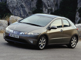 Honda Civic Hatchback (FN) 2006–08 pictures