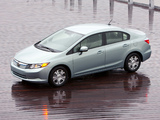 Honda Civic Hybrid US-spec 2011–12 wallpapers