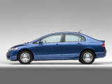 Images of Honda Civic Hybrid US-spec 2008–11
