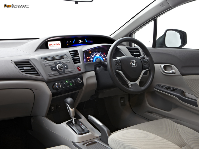 Images of Honda Civic Sedan AU-spec 2012 (800 x 600)