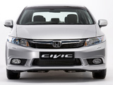 Photos of Honda Civic Sedan ZA-spec 2012