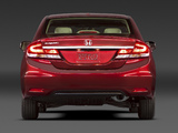 Photos of Honda Civic Sedan US-spec 2013
