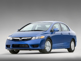 Pictures of Honda Civic Hybrid US-spec 2008–11