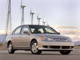 Honda Civic Hybrid US-spec (ES9) 2001–03 wallpapers