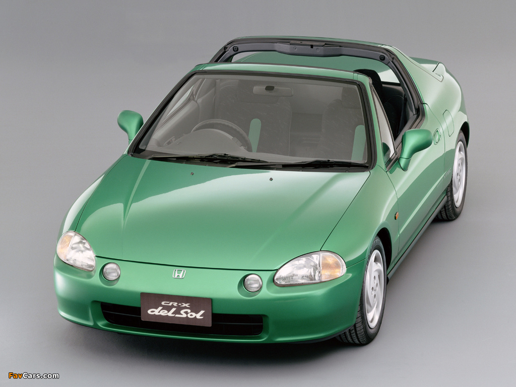 Pictures of Honda CR-X del Sol SiR (EG2) 1992–98 (1024 x 768)