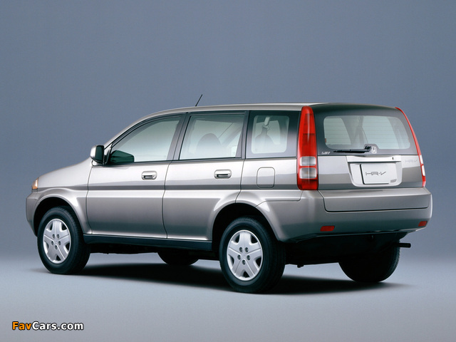 Pictures of Honda HR-V 5-door JP-spec (GH) 1999–2000 (640 x 480)