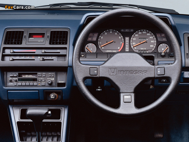 Honda Quint Integra GSi Sedan (DA1) 1986–89 images (640 x 480)