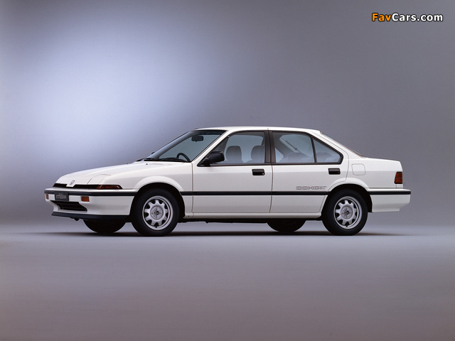 Honda Quint Integra GSi Sedan (DA1) 1986–89 wallpapers (640 x 480)