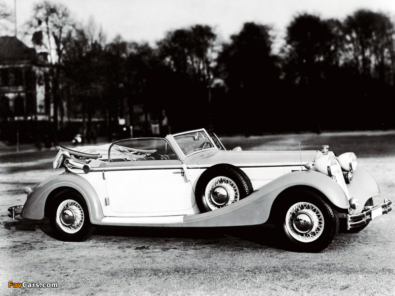 Horch 853 Sport Cabriolet 1935–37 wallpapers (800 x 600)