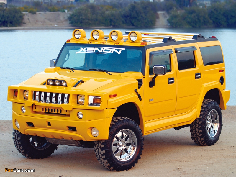 Images of Xenon Hummer H2 2002–09 (800 x 600)