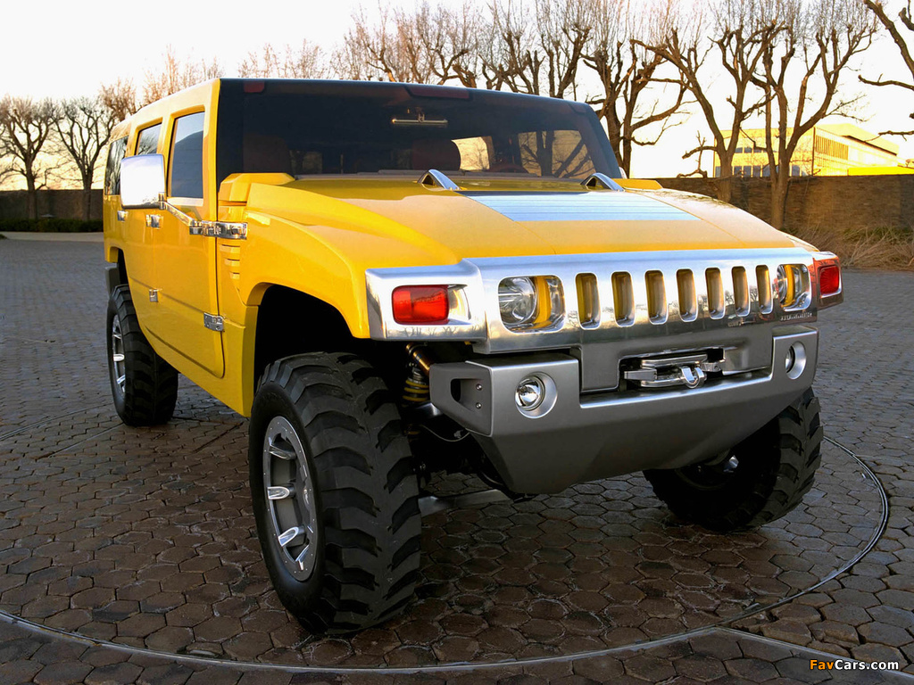 Pictures of Hummer H2 SUV Concept 2000 (1024 x 768)