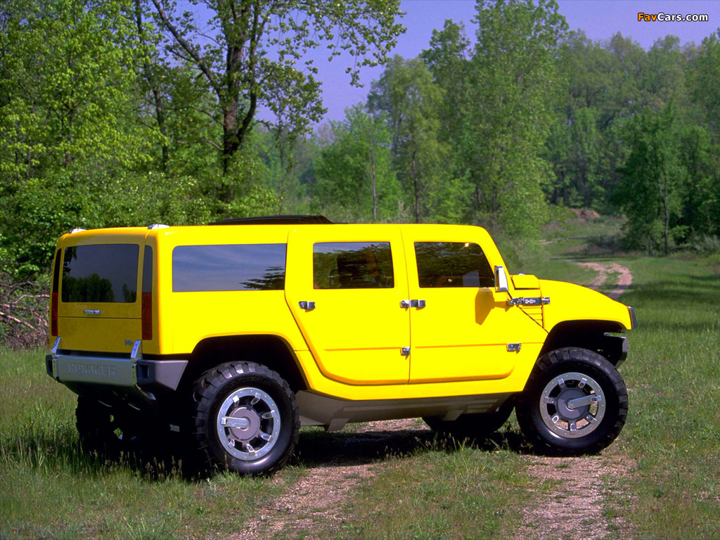 Hummer H2 SUV Concept 2000 wallpapers (1024 x 768)