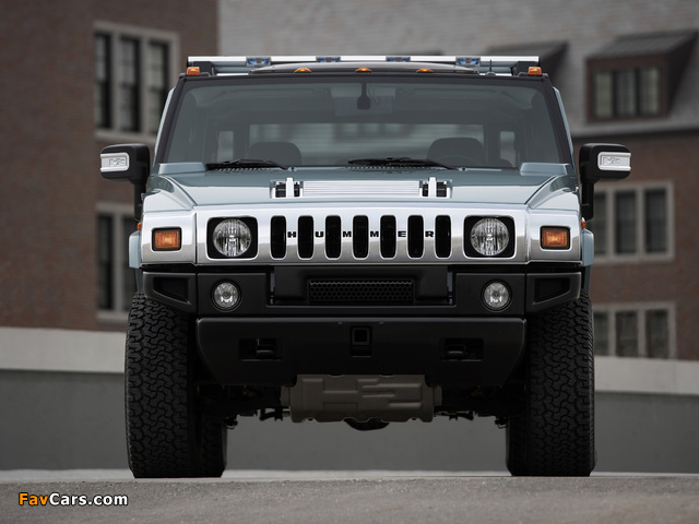 Hummer H2 SUT Glacier Blue Limited Edition 2007 wallpapers (640 x 480)