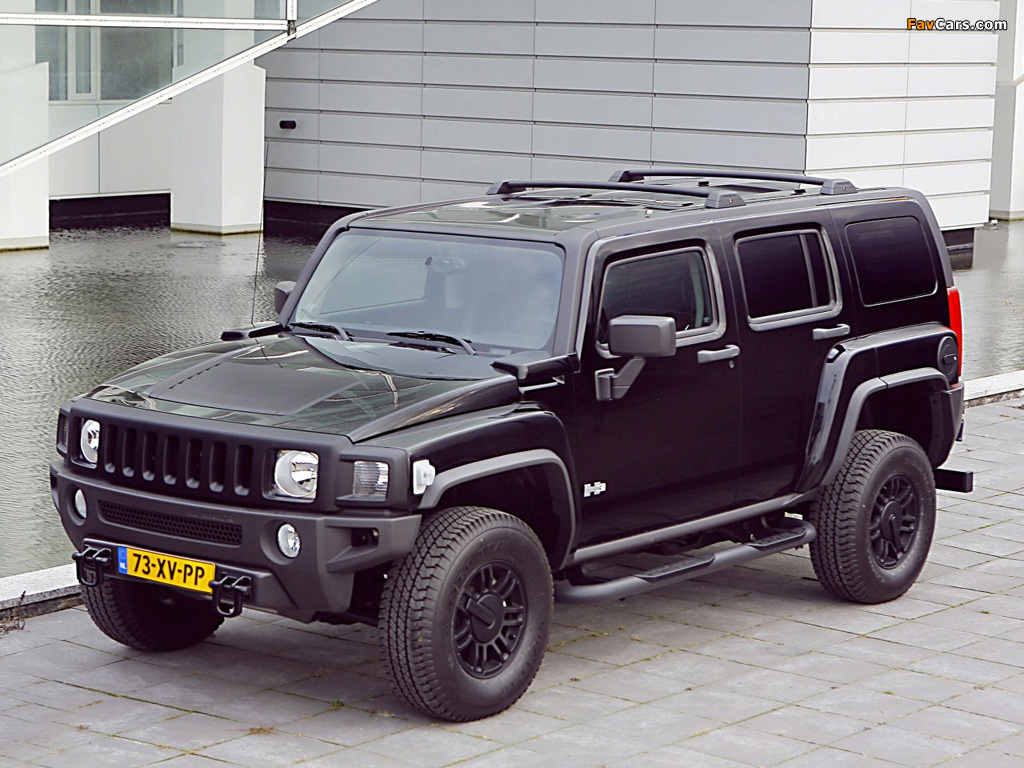 Hummer H3 Black Edition 2007 pictures (1024 x 768)