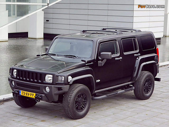 Hummer H3 Black Edition 2007 pictures (640 x 480)