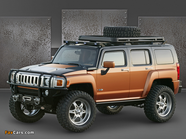 Photos of Hummer H3 Rugged Concept 2005 (640 x 480)