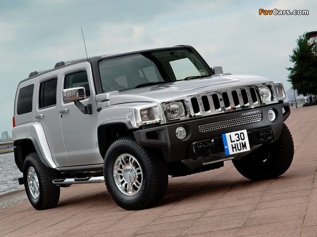 Pictures of Hummer H3 UK-spec 2007–10 (640 x 480)