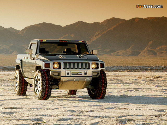 Hummer H3T Concept 2004 wallpapers (640 x 480)