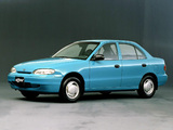 Hyundai Accent 1994–96 photos