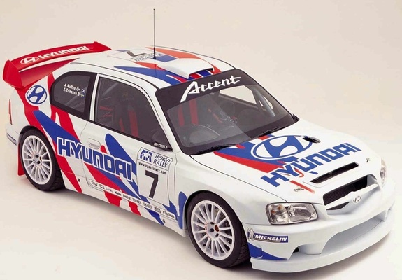 Hyundai Accent WRC 2000–03 photos