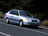 Hyundai Accent 3-door AU-spec 2003–06 pictures