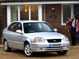Hyundai Accent 5-door UK-spec 2003–06 wallpapers