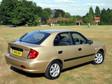 Hyundai Accent 5-door UK-spec 2003–06 wallpapers