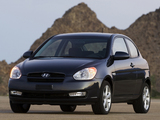 Hyundai Accent 3-door US-spec 2006–11 wallpapers