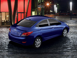 Hyundai Accent US-spec (RB) 2011 pictures