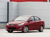 Images of Hyundai Accent US-spec (RB) 2011