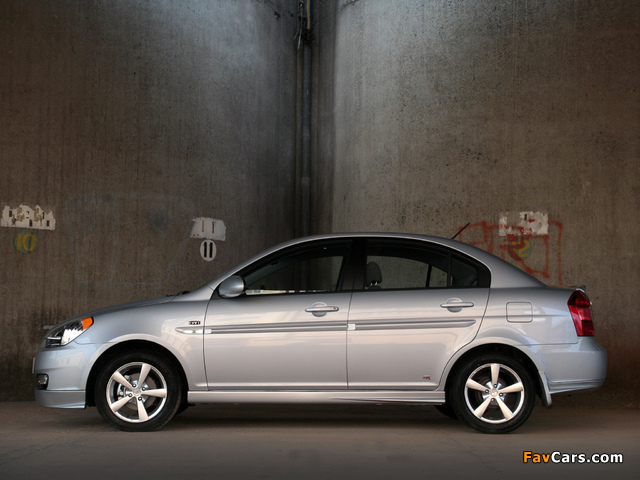 Photos of Hyundai Accent SR Sedan 2008 (640 x 480)
