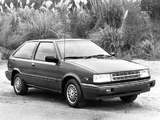 Hyundai Excel 3-door US-spec (X1) 1987–89 photos