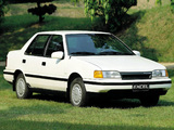 Images of Hyundai Excel Sedan (X2) 1989–92