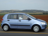 Hyundai Getz 5-door ZA-spec 2003–06 images