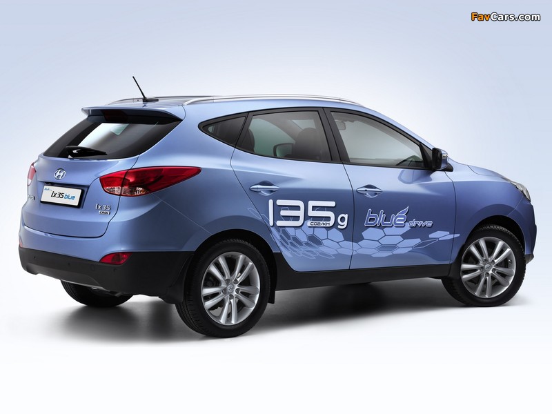 Pictures of Hyundai ix35 Blue Drive 2010 (800 x 600)