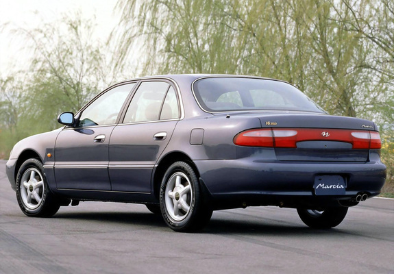 Hyundai Marcia 1995–98 wallpapers
