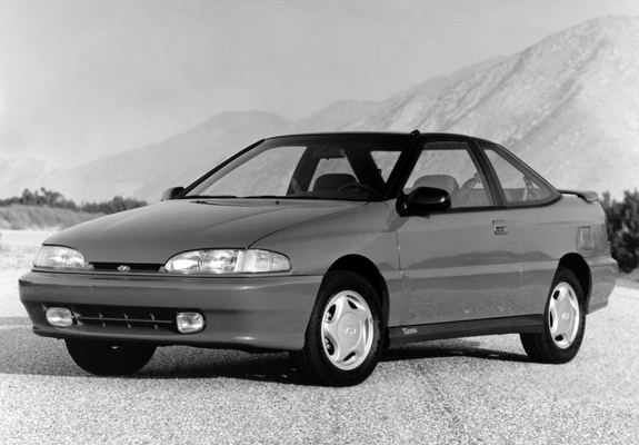 Hyundai S Coupe Turbo US-spec 1992–95 photos