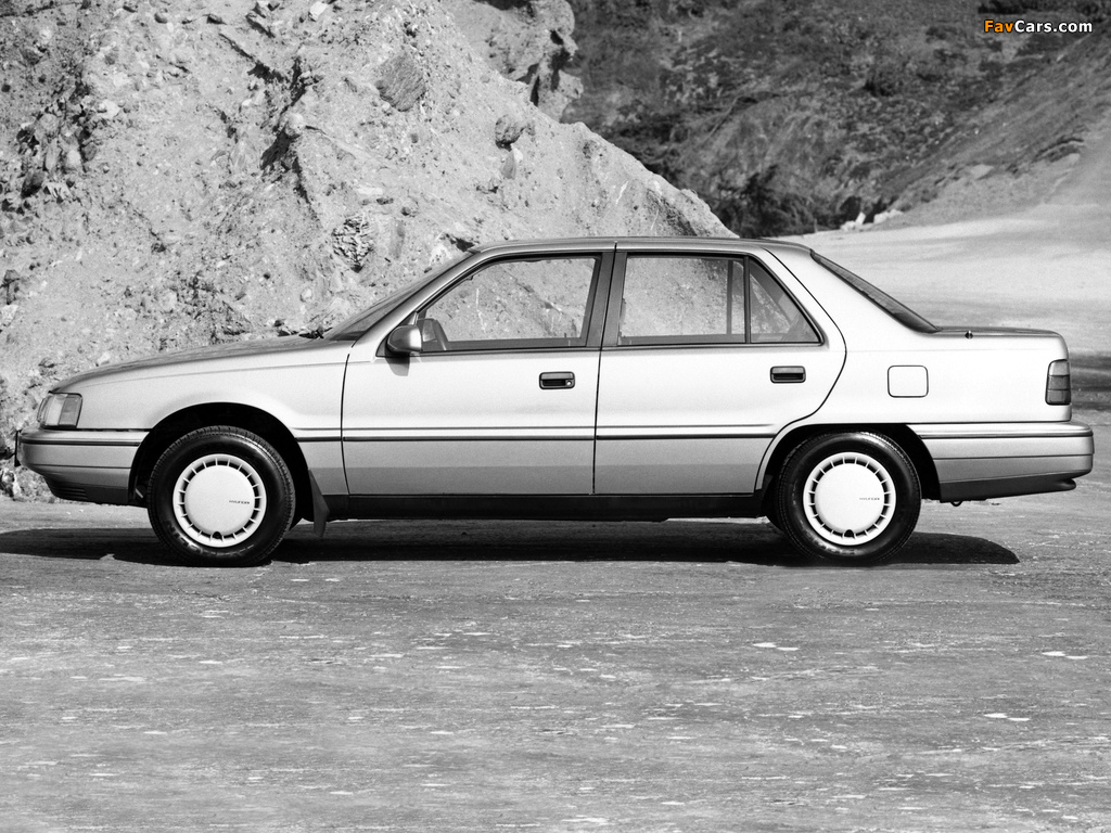 Images of Hyundai Sonata (Y2) 1988–93 (1024 x 768)