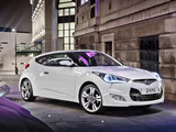 Photos of Hyundai Veloster UK-spec 2012