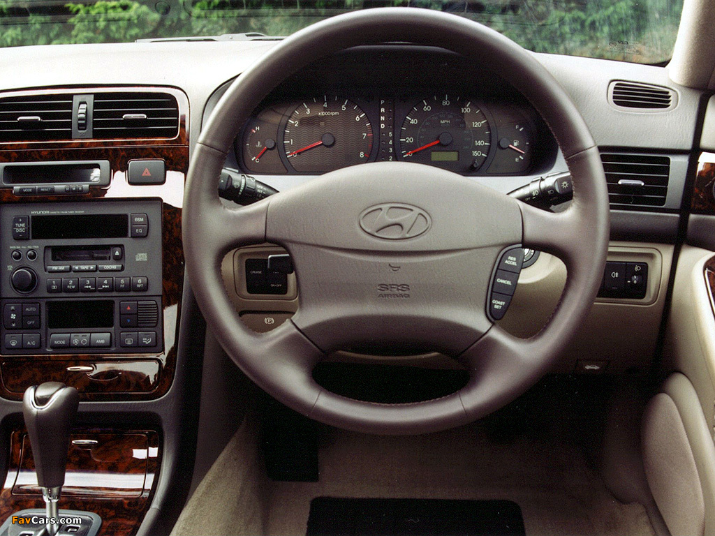 Photos of Hyundai XG UK-spec 1998–2003 (1024 x 768)