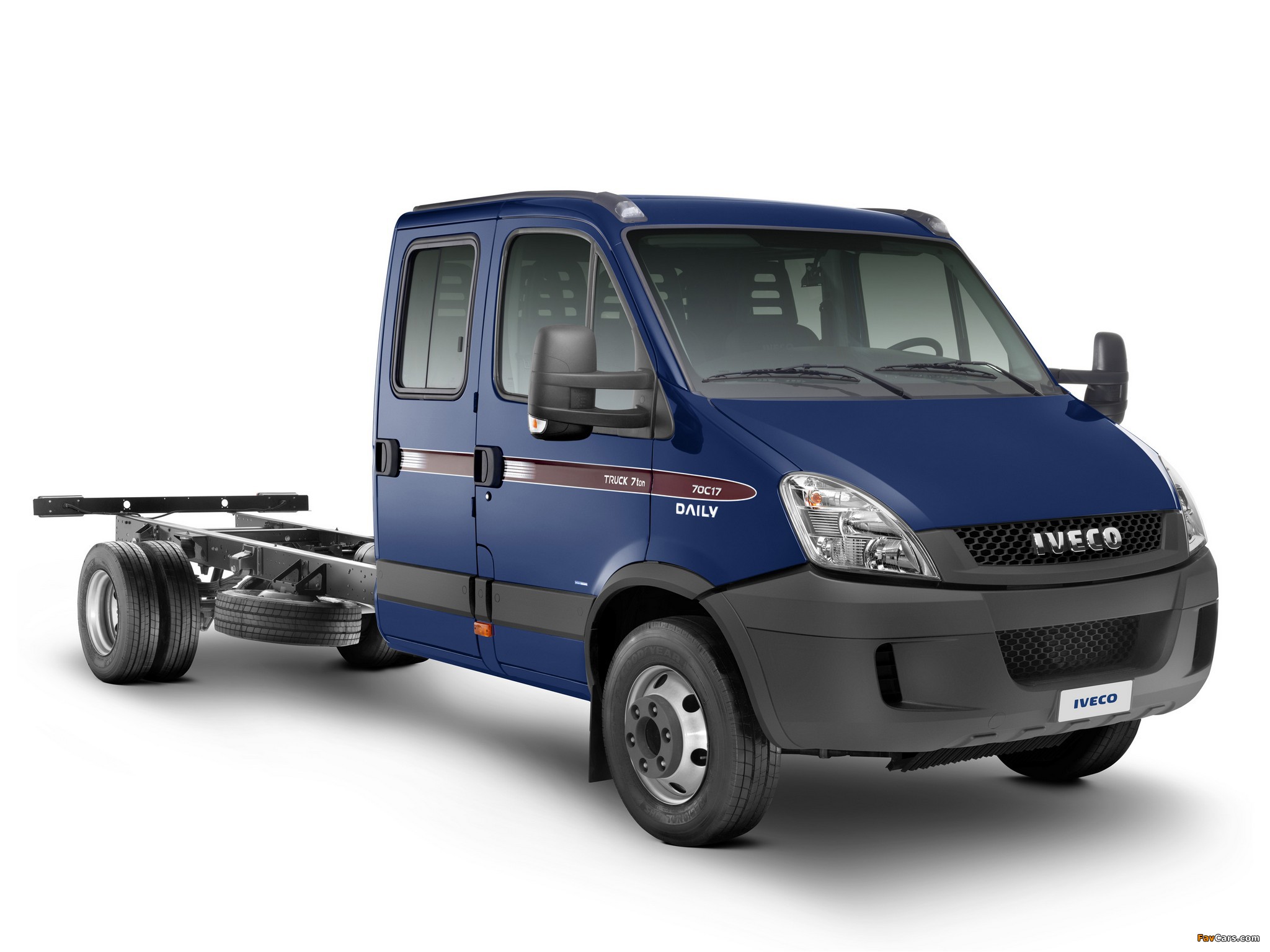 Iveco Daily Crew Cab Chassis BR-spec 2012 photos (2048 x 1536)