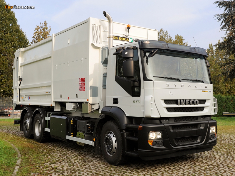 Iveco Stralis 270 CNG 6x2 Rolloffcon 2010–12 images (800 x 600)