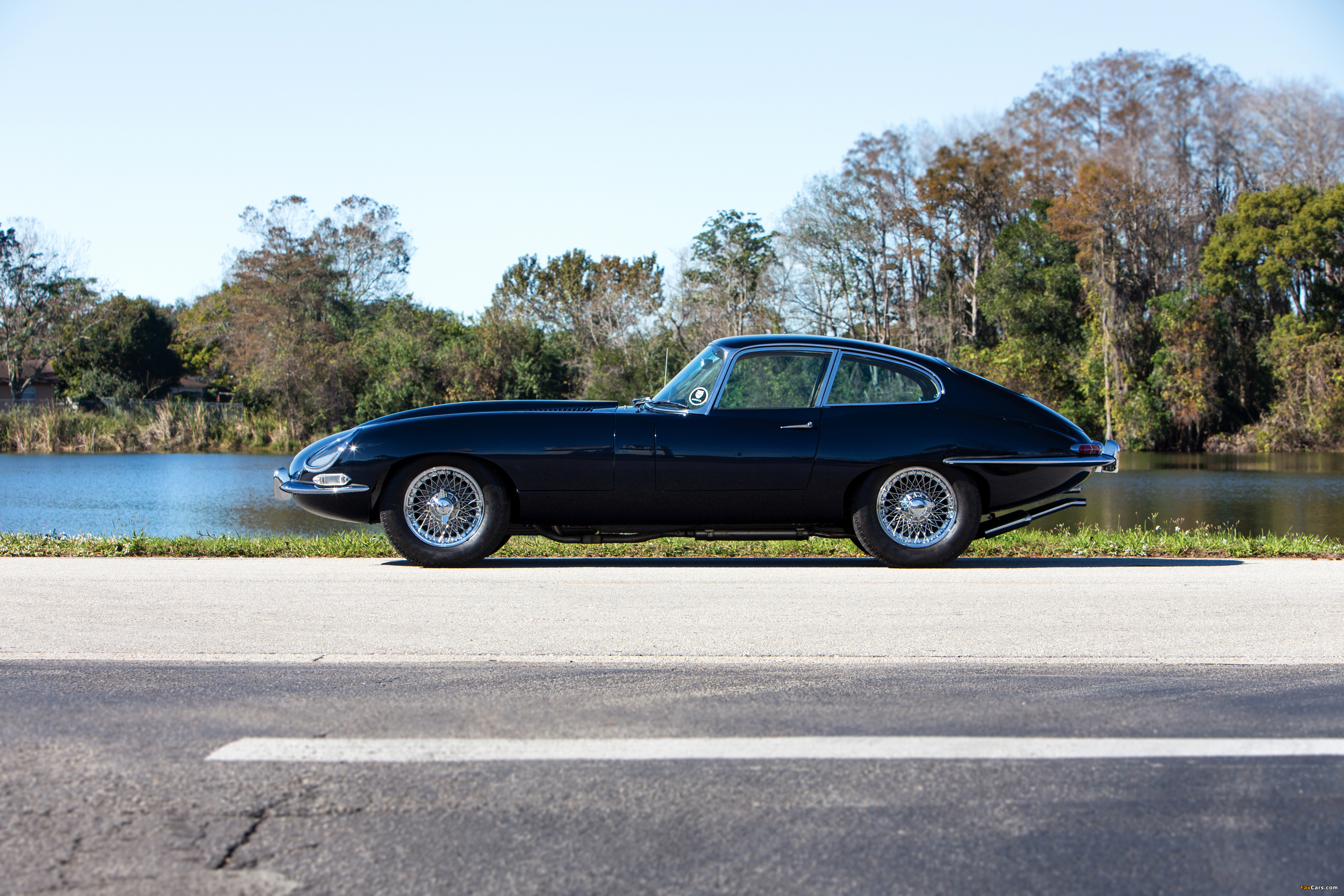 Photos of Jaguar E-Type 4.2-Litre Fixed Head Coupe US-spec (XK-E) 1964–1967 (3600 x 2400)