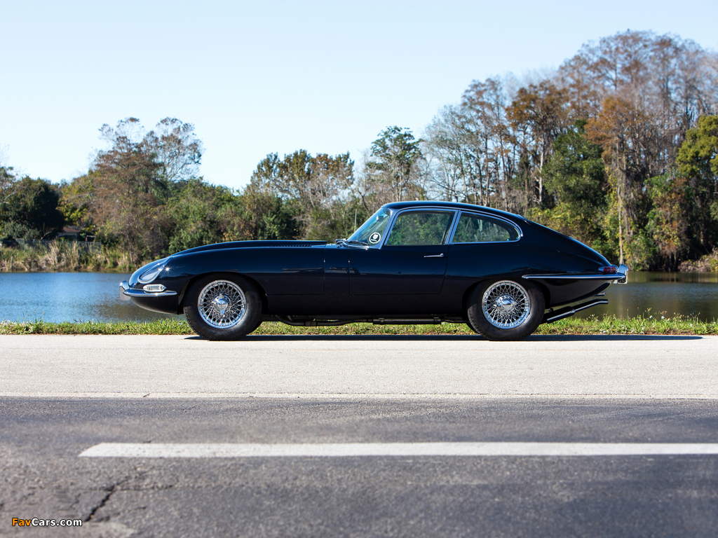Photos of Jaguar E-Type 4.2-Litre Fixed Head Coupe US-spec (XK-E) 1964–1967 (1024 x 768)