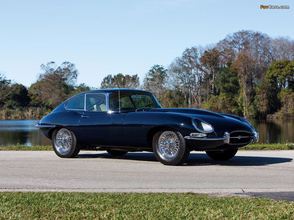 Pictures of Jaguar E-Type 4.2-Litre Fixed Head Coupe US-spec (XK-E) 1964–1967 (1024 x 768)