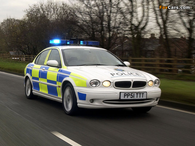 Jaguar X-Type Police 2002–07 pictures (640 x 480)
