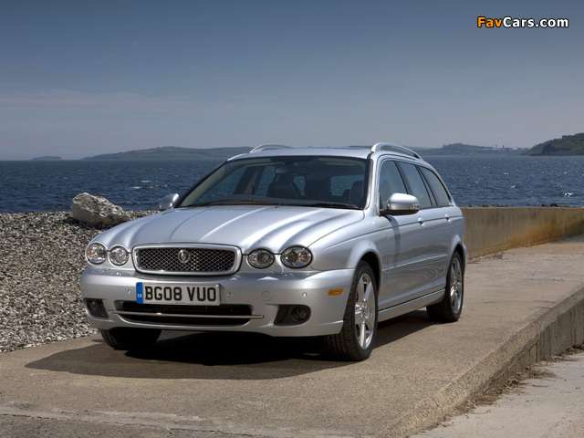 Jaguar X-Type Estate 2007–09 images (640 x 480)