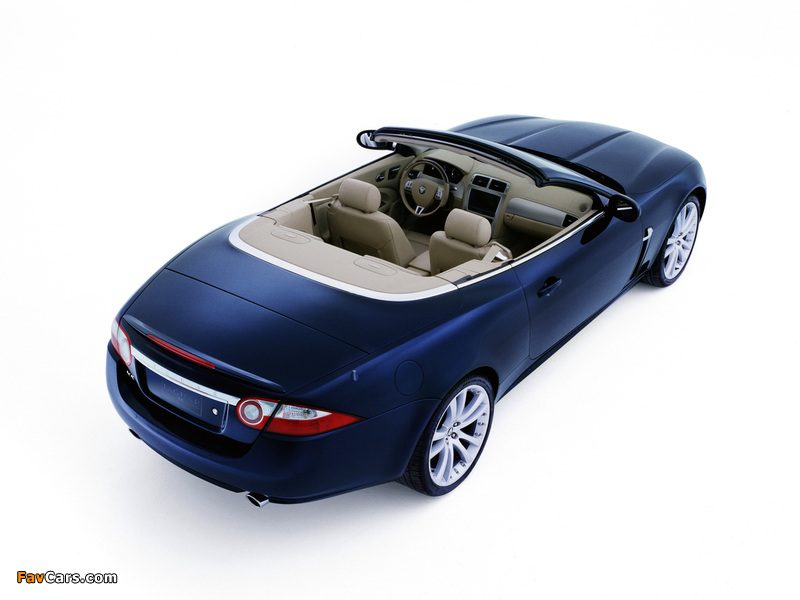 Jaguar XK Convertible 2006–09 photos (800 x 600)
