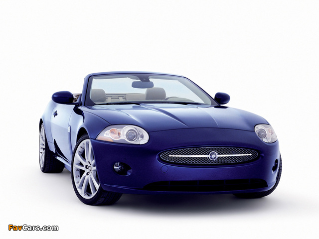 Pictures of Jaguar XK Convertible 2006–09 (640 x 480)