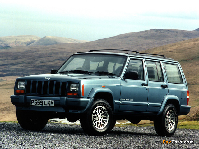 Jeep Cherokee Limited UK-spec (XJ) 1998–2001 wallpapers (640 x 480)